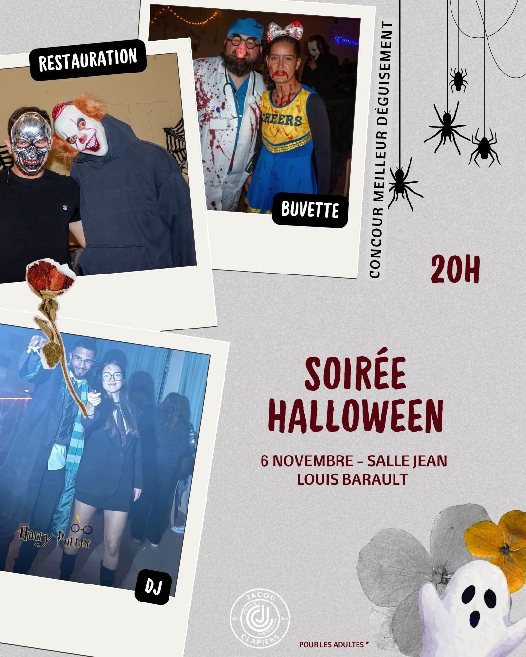 Affiche de 👻 Halloween des Adultes